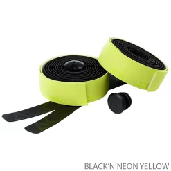 ACID Bande De Guidon RC 2,5mm CMPT -Abus Boutique 93743ACID4054571190246RC2 5mmCMPTLenkerband blacknneonyellow LABEL