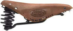 BROOKS Selle Pour Hommes Flyer Softened -Abus Boutique B396HPLA07210BrooksFlyerSoftenedHerrenSattelDarkTan 3jd4S2VZlemGSX