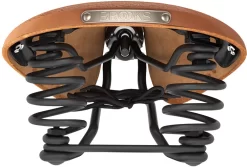 BROOKS Selle Pour Hommes Flyer Softened -Abus Boutique B396HPLA07210BrooksFlyerSoftenedHerrenSattelDarkTan 5AwjcLwMOfEVRr