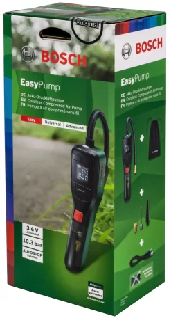 Bosch Pompe à Air à Batterie EasyPump 10,3bar -Abus Boutique Bosch EasyPump 10 3bar Akku Druckluftpumpe 2199600100 c