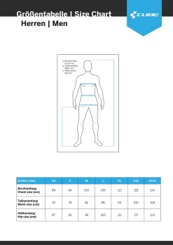 Cube ATX Utility - MTB Rain Suit -Abus Boutique Cube Groessentabelle HerrenqAVHX8GvZAkcC