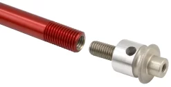 Adaptateur à Travers L'axe 12mm -Abus Boutique FollowMe Adapter Steckachse 12mm 121130 ALU 3