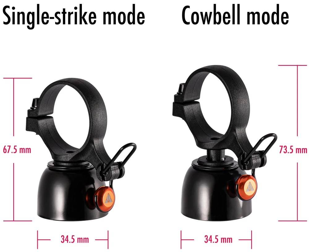 Cricket - Sonnette De Vélo Double Mode 3 Cricket - Sonnette De Vélo Double Mode – Image 3
