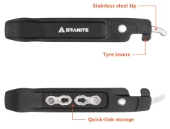 Démonte-pneus Talon Avec Pince à Chaîne -Abus Boutique Granite Talon Reifenheber mit Kettenschloss Zange