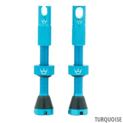 Peaty's Chris King MK2 Tubeless 42mm Valves -Abus Boutique Peaty s Chris King MK2 Tubless Ventile 42mm PE PTV2 42 VLT 2 Turquoise