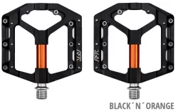 RFR Pédales Plates SLT 2.0 -Abus Boutique RFR SLT 2 0 Flat Plattformpedale 20093329 2 black orange