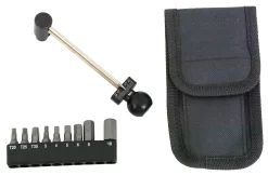 Clé Dynamométrique Miniature Comp 1/4" 1-10 Nm Avec Embouts