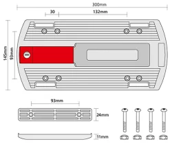 Adaptateur Pour Porte-bagages KLICKfix 9 Adaptateur Pour Porte-bagages KLICKfix -Abus Boutique Rixen Kaul KLICKfix GepA cktrA geradapter 0208 d