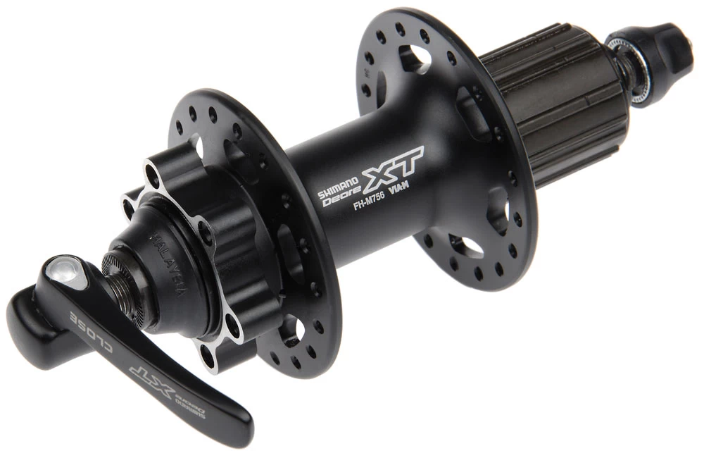 Shimano Moyeu De Roue Arrière XT FH-M756A 6 Trous 1 Shimano Moyeu De Roue Arrière XT FH-M756A 6 Trous