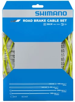 Shimano Set De Câbles De Frein SIL-TEC Pour Vélo De Course -Abus Boutique Shimano SIL TEC Rennrad Bremszugset Y80098013