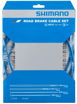 Shimano Set De Câbles De Frein SIL-TEC Pour Vélo De Course -Abus Boutique Shimano SIL TEC Rennrad Bremszugset Y80098015