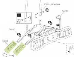 Thule Support De Roue 940-943 -Abus Boutique Thule 2