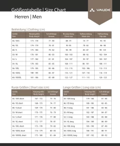 VAUDE Qimsa II - Softshell Pants - Regular Length -Abus Boutique Vaude Groessentabelle HerrenuRs3Qe0LNvapj 1 scaled