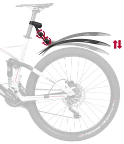 ZEFAL Deflector RM90+ Garde-boue Arrière 9 ZEFAL Deflector RM90+ Garde-boue Arrière -Abus Boutique Zefal Deflector RM90 Hinterradschutzblech 2532 05