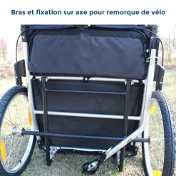 Bras Et Fixation Sur Axe Pour Remorque De Vélo -Abus Boutique bras et fixation sur axe pour remorque de velo 3