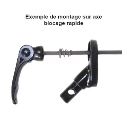 M-Wave Fixation Sur Roue Arrière Du Vélo Pour Remorque Enfants -Abus Boutique fixation sur roue arriere du velo pour remorque enfants 2