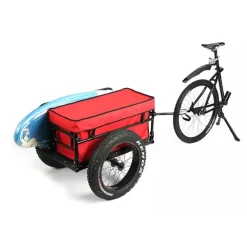 Remorque Utilitaire Cargo Surfer Noir Roue 20x4 Charge 60 Kg -Abus Boutique remorque utilitaire cargo surfer noir roue 20x4 charge 60 kg 3