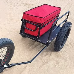 Remorque Utilitaire Cargo Surfer Noir Roue 20x4 Charge 60 Kg -Abus Boutique remorque utilitaire cargo surfer noir roue 20x4 charge 60 kg 4