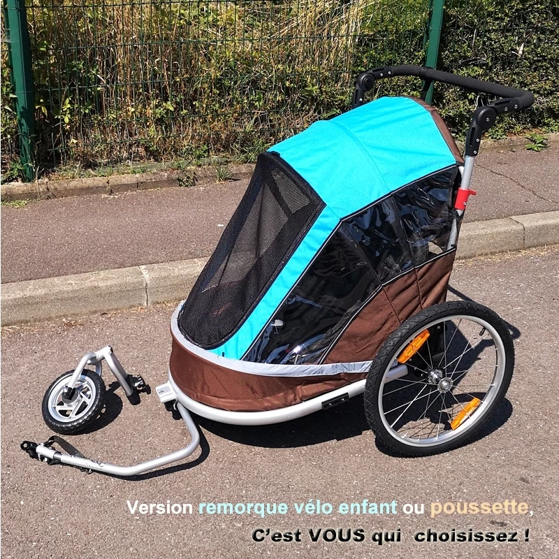 Remorque Vélo Pliable Pour 2 Enfants Maxxus 5 Remorque Vélo Pliable Pour 2 Enfants Maxxus – Image 5