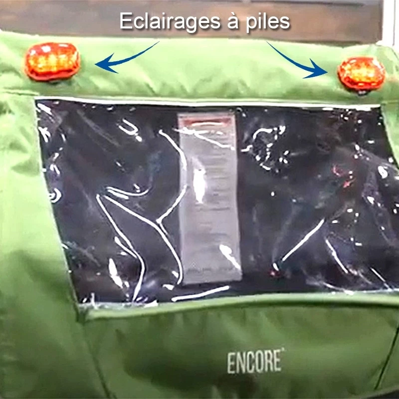 Remorque Vélo Poussette Enfant 2 Places Encore Burley 3 Remorque Vélo Poussette Enfant 2 Places Encore Burley – Image 3