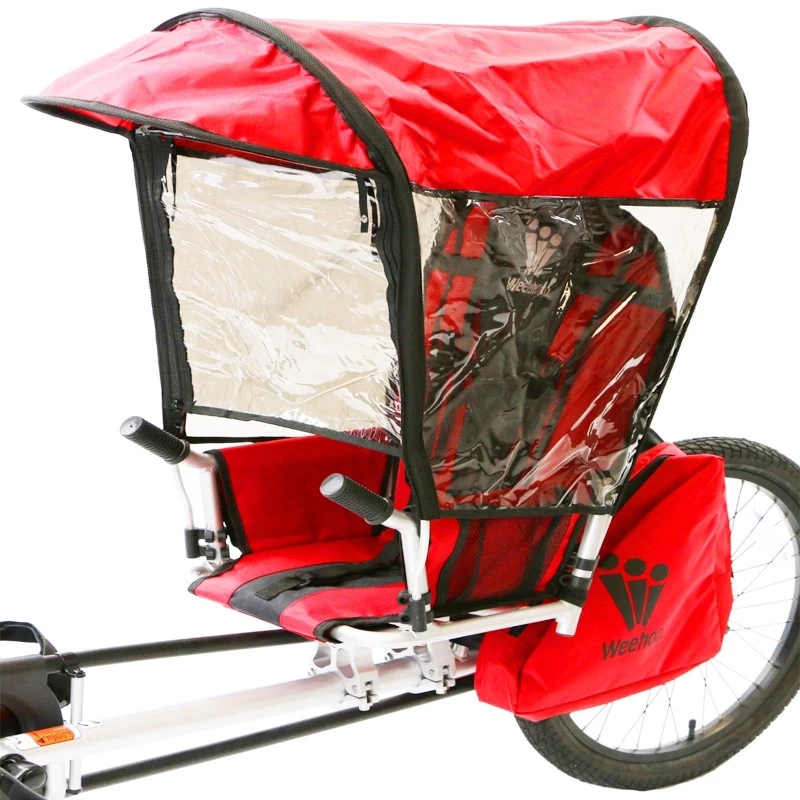 Toit Couvrant Contre Pluie Vent Et Soleil Pour Remorque Weehoo 2 Toit Couvrant Contre Pluie Vent Et Soleil Pour Remorque Weehoo – Image 2